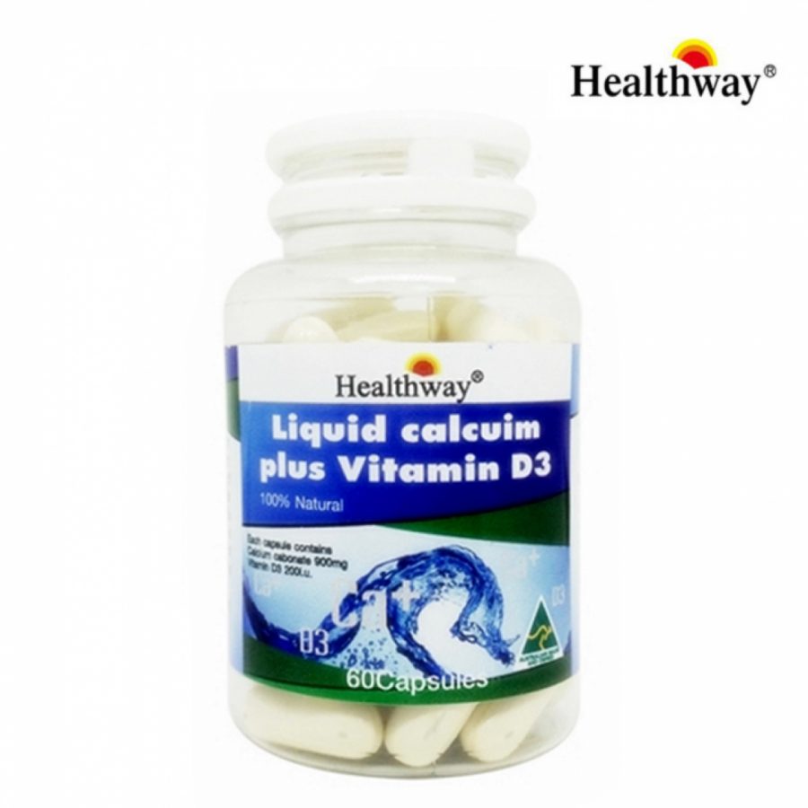 Liquid Calcium Plus Vitamin D Mg By Healthway Thailand Best