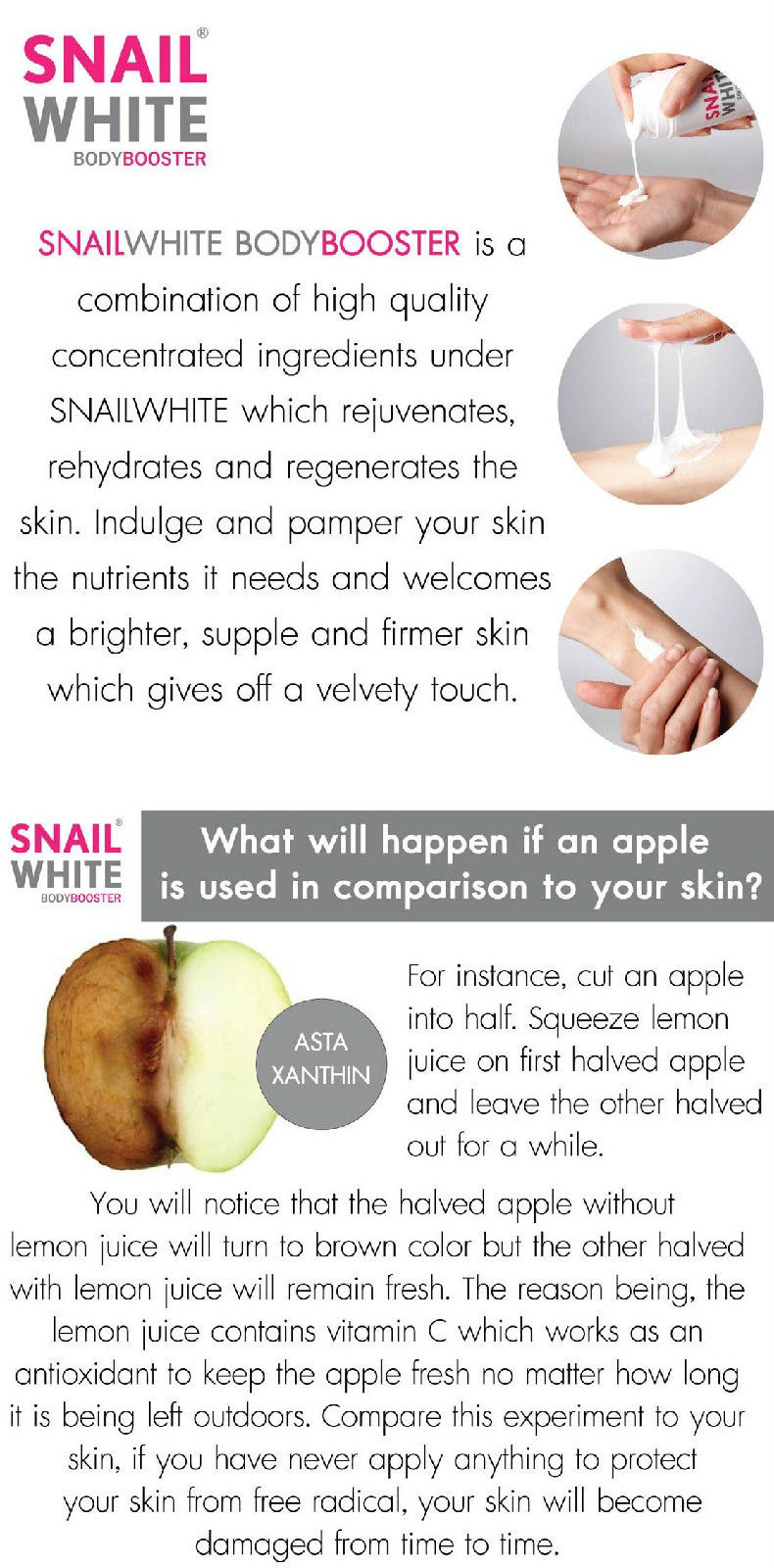 snail white booster