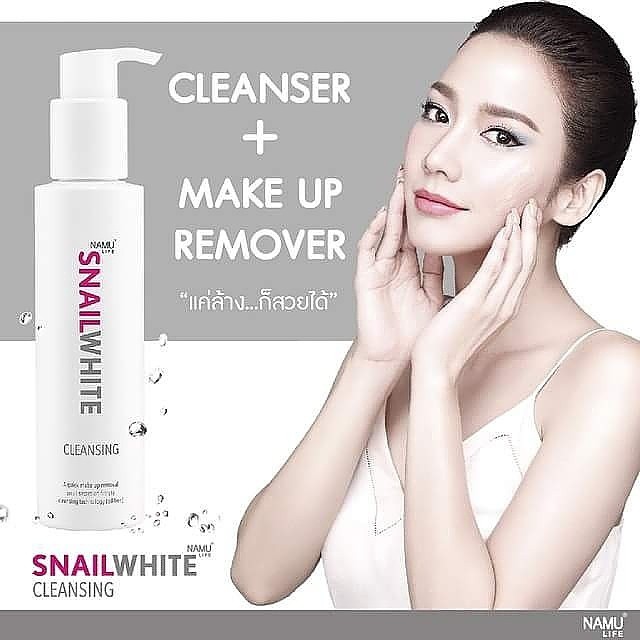 Snail White Cleansing Deeply Make Up Remover Thailand