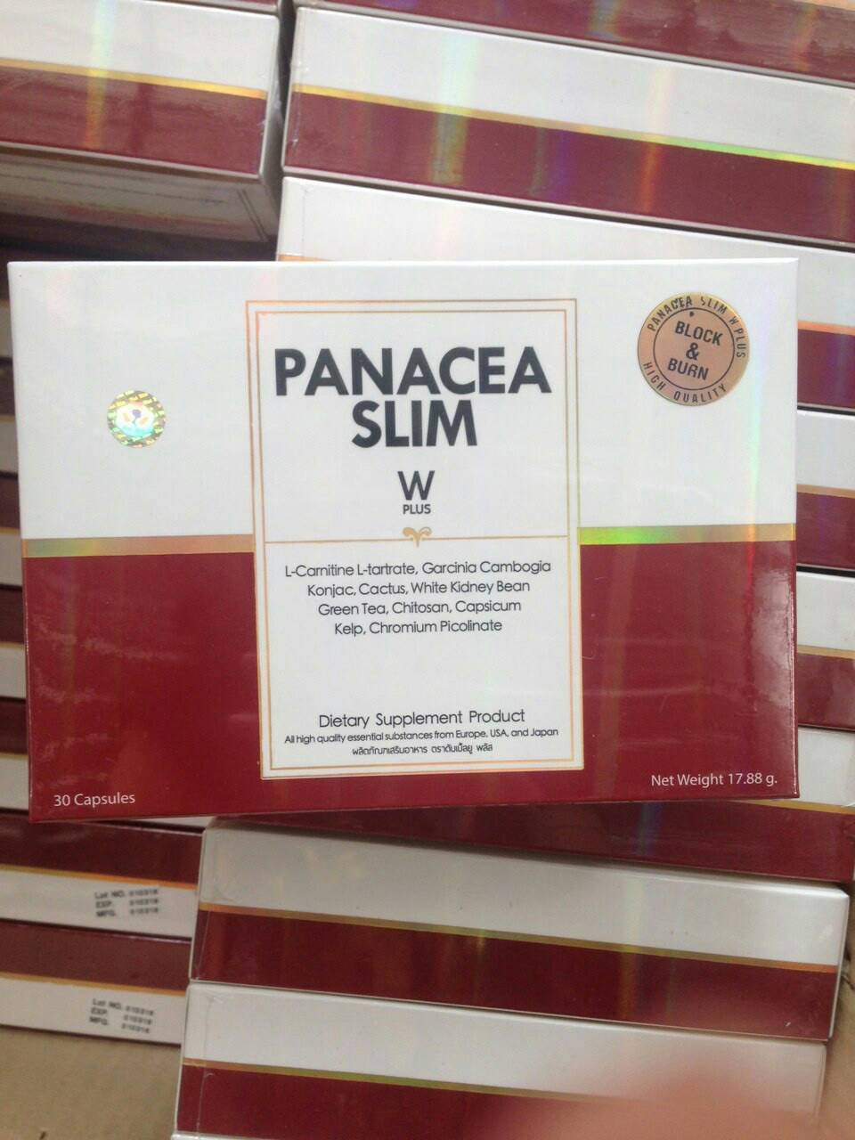 PANCEA Plus Diet Weight Lost 30 Capsules - Thailand Best ...