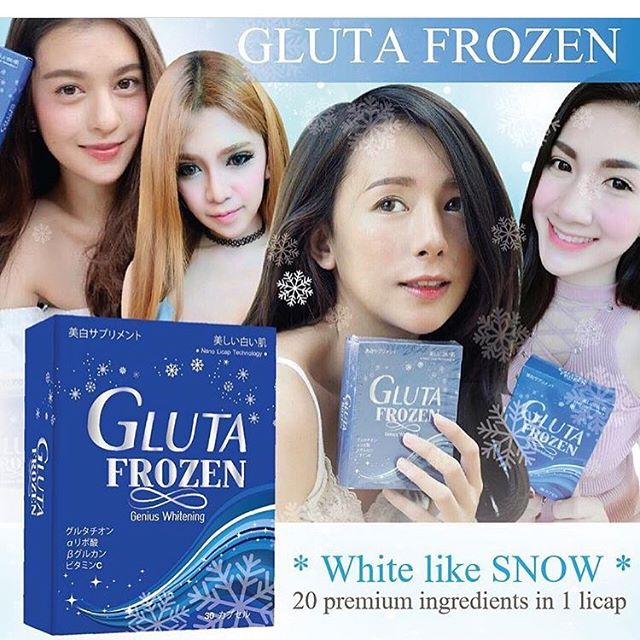 Gluta Frozen Genius Whitening Nano Licaptechnology 30 