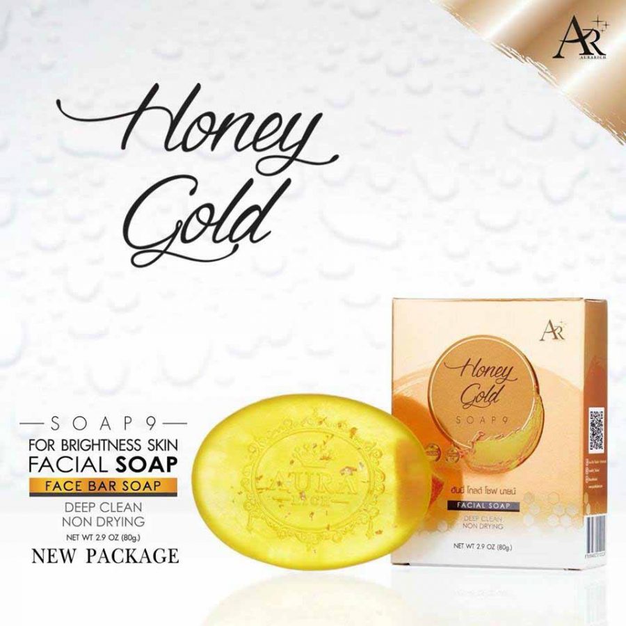 Aura Rich Honey Gold Soap