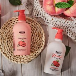 Peach Sweety Shine Body Lotion