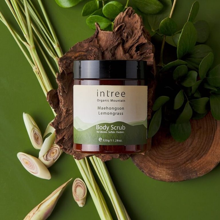 Intree Organic Mountain Lemongrass Body Scrub by Phutawan - Thailand ...