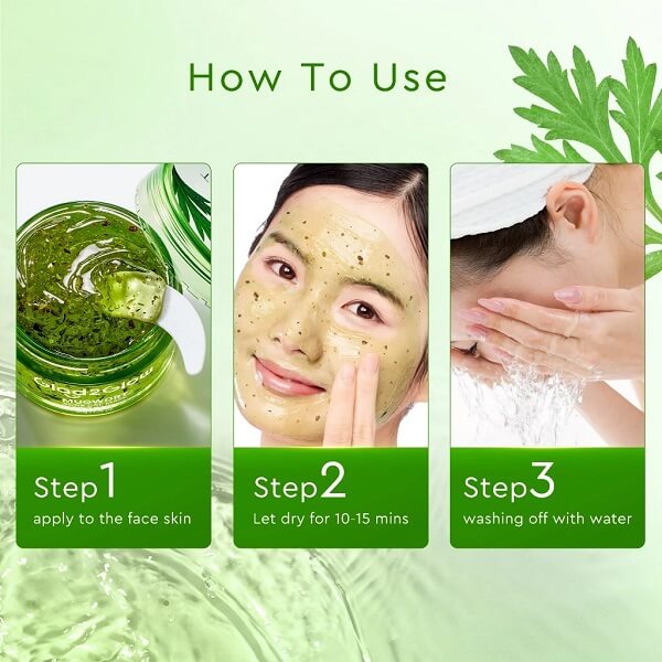 Glad2Glow Mugwort Acne Gel Mask - Image 10