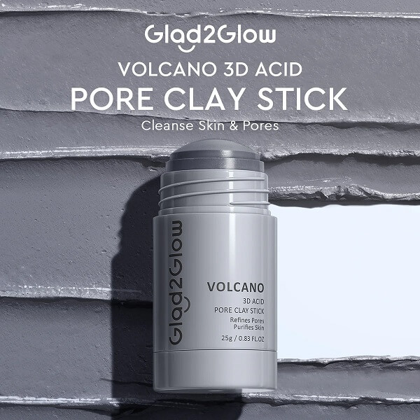 Glad2Glow Volcano 3D Acid Pore Clay Stick