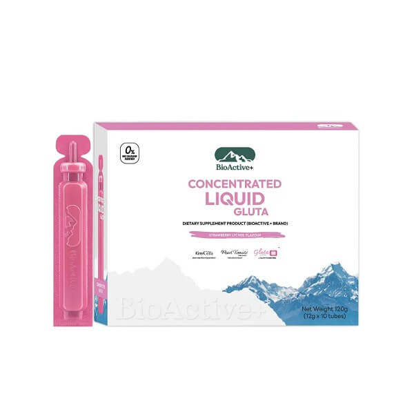 Bioactive+ Concentrated Liquid Gluta Strawberry Lychee Flavour - Image 2