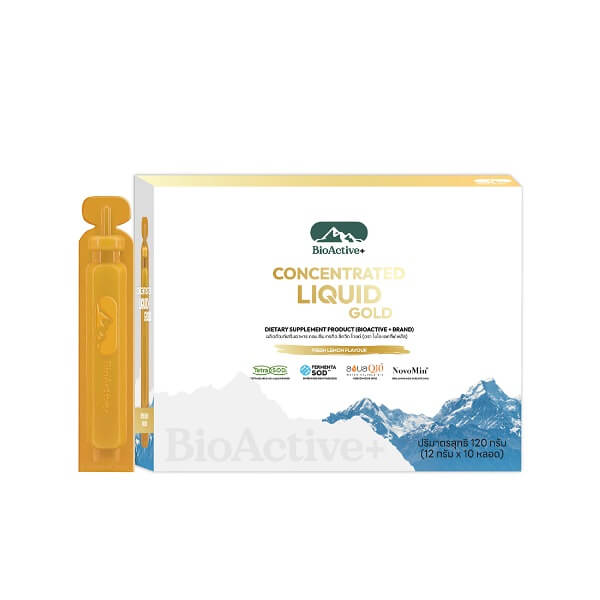 BioActive+ Concentrated Liquid Gold Fresh Lemon Flavour - Image 3