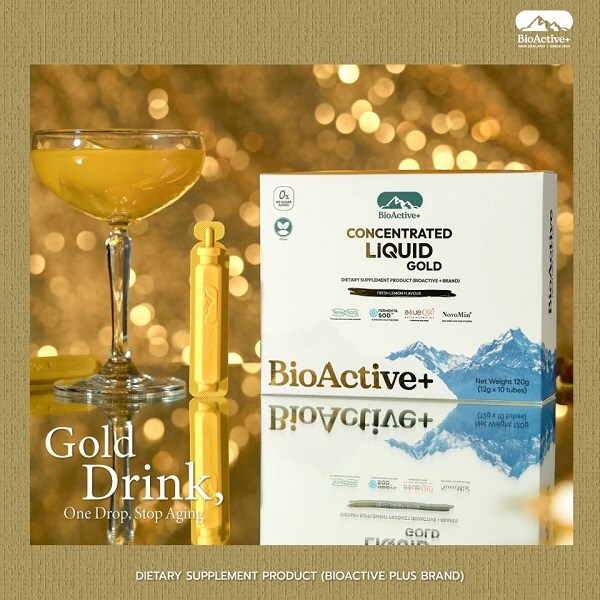 BioActive+ Concentrated Liquid Gold Fresh Lemon Flavour - Image 5