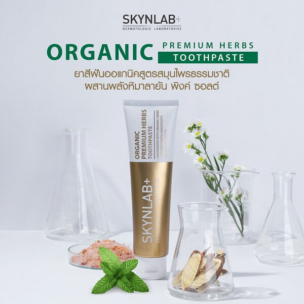 Skynlab Organic Premium Herbs Toothpaste