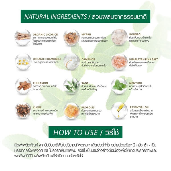 Skynlab Organic Premium Herbs Toothpaste - Image 4