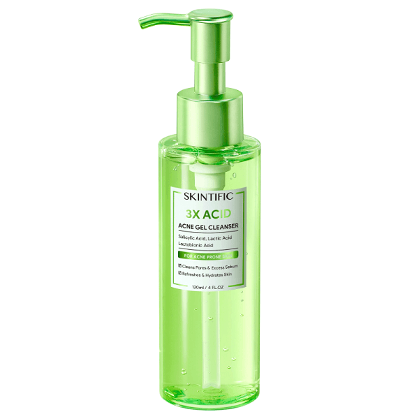 Skintific 3X Acid Acne Gel Cleanser - Image 2