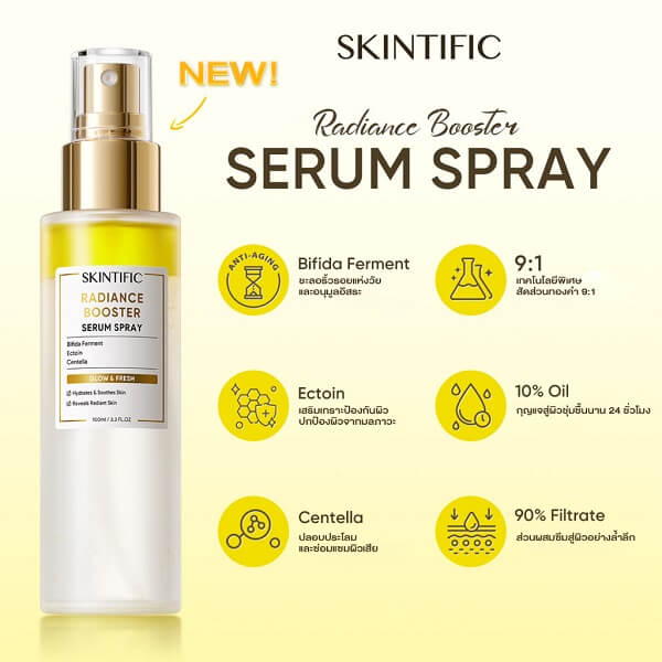 Skintific Radiance Booster Serum Spray - Image 13