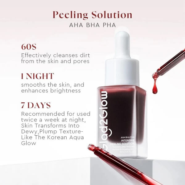 Glad2Glow AHA BHA PHA Intensive Peeling Solution