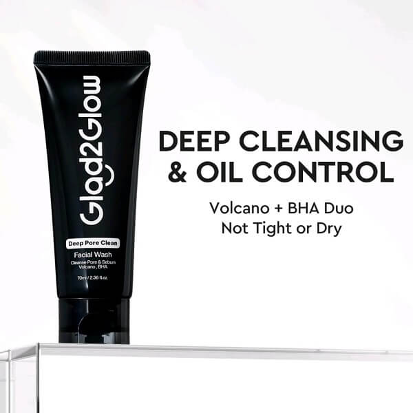 Glad2Glow Deep Pore Clean Facial Wash