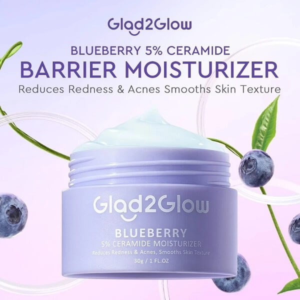 Glad2Glow Blueberry Ceramide Moisturizer