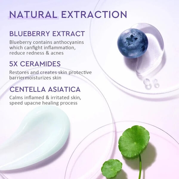 Glad2Glow Blueberry Ceramide Moisturizer - Image 3