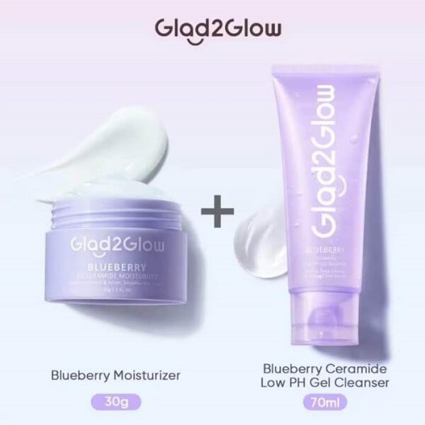 Glad2Glow Blueberry Ceramide Moisturizer - Image 9