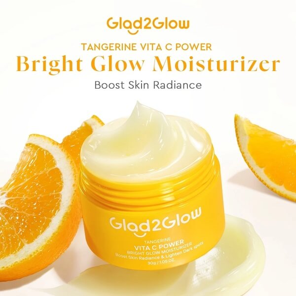 Glad2Glow Jeju Tangerine Vita C Power Bright Glow Moisturizer