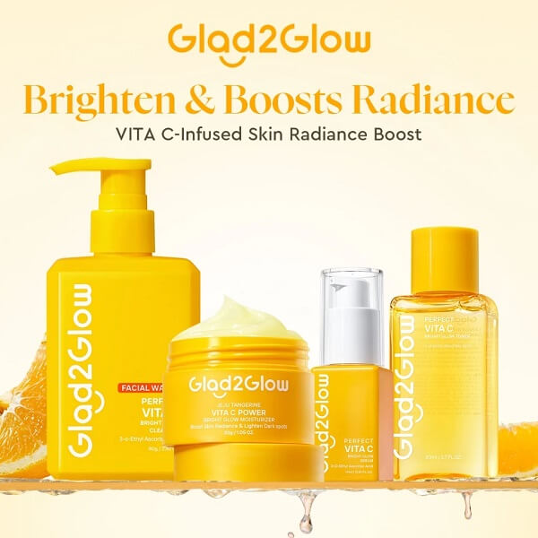 Glad2Glow Jeju Tangerine Vita C Power Bright Glow Moisturizer - Image 8