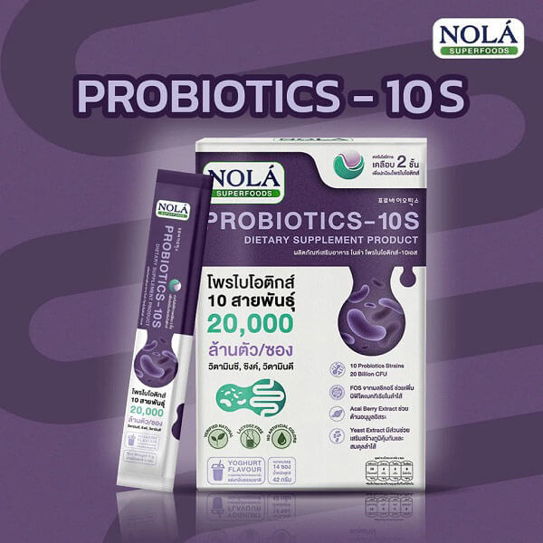 Nola Probiotics-10s