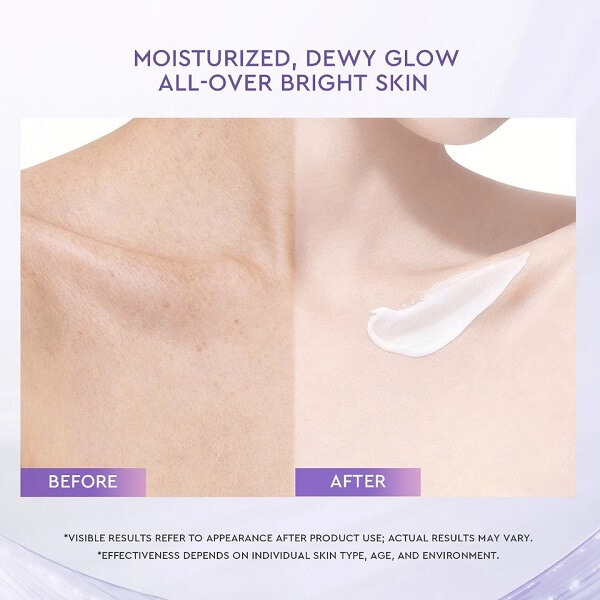 Glad2Glow Tone Up Brightening Body Serum