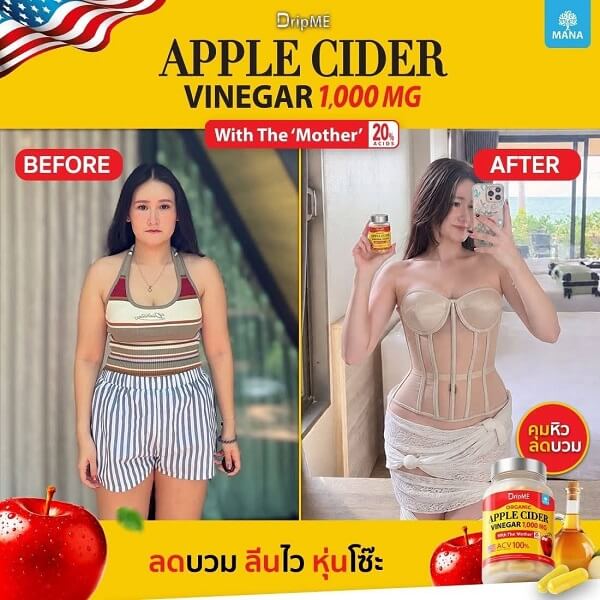 Mana DripME Organic Apple Cider Vinegar 1,000 Mg - Image 14