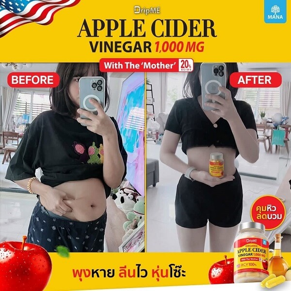 Mana DripME Organic Apple Cider Vinegar 1,000 Mg - Image 16
